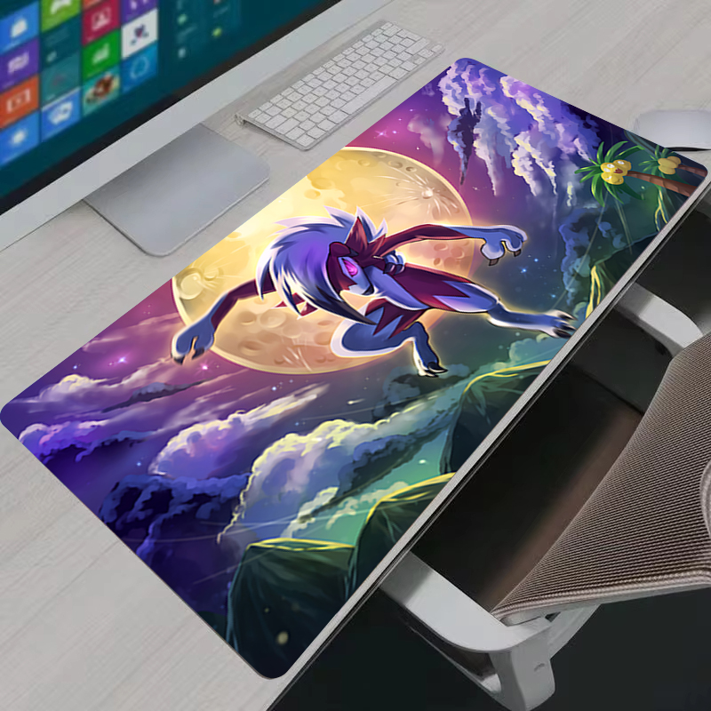 Esports Gaming Pad - Computer Mouse Pad Gaming P-pokemon Lycanroc