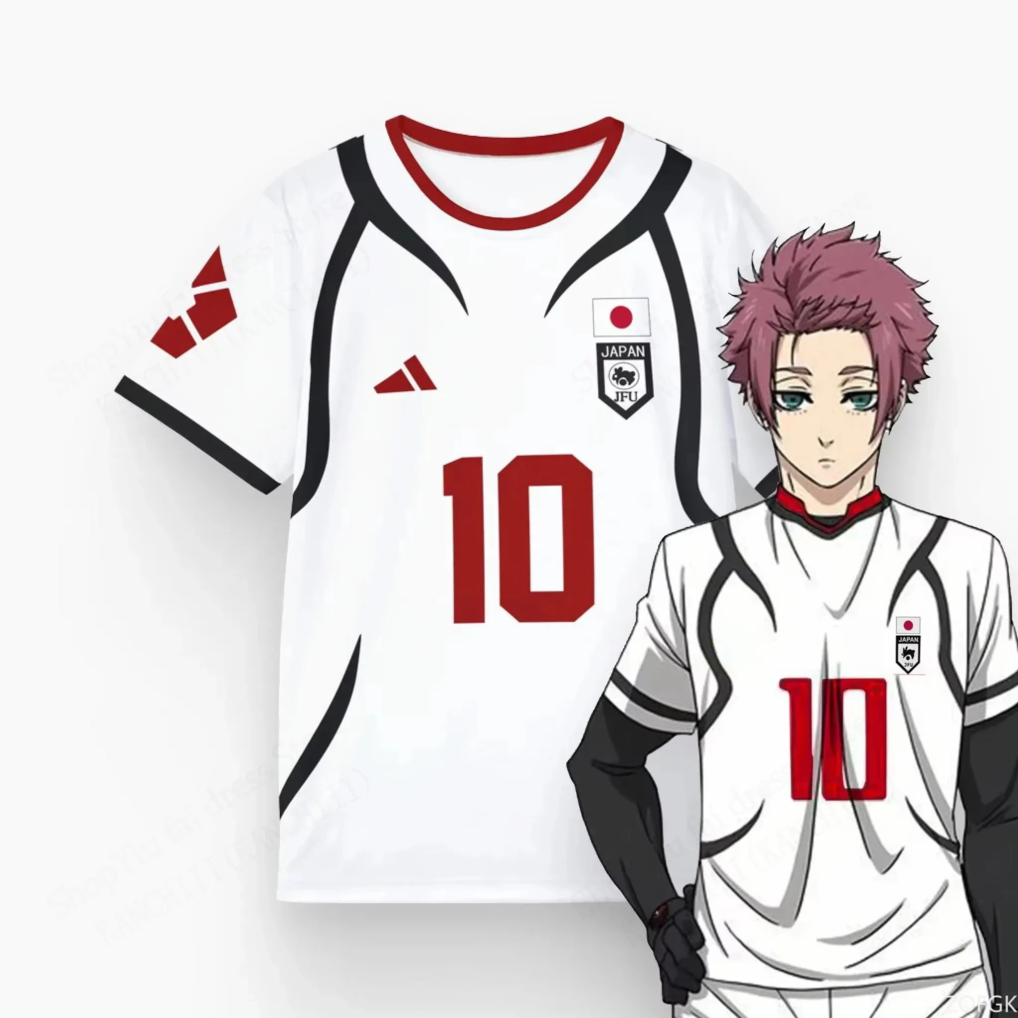 Mens Anime Jersey Blue Lock Sa - Esports Gaming Sleeve 리뷰 및 가격