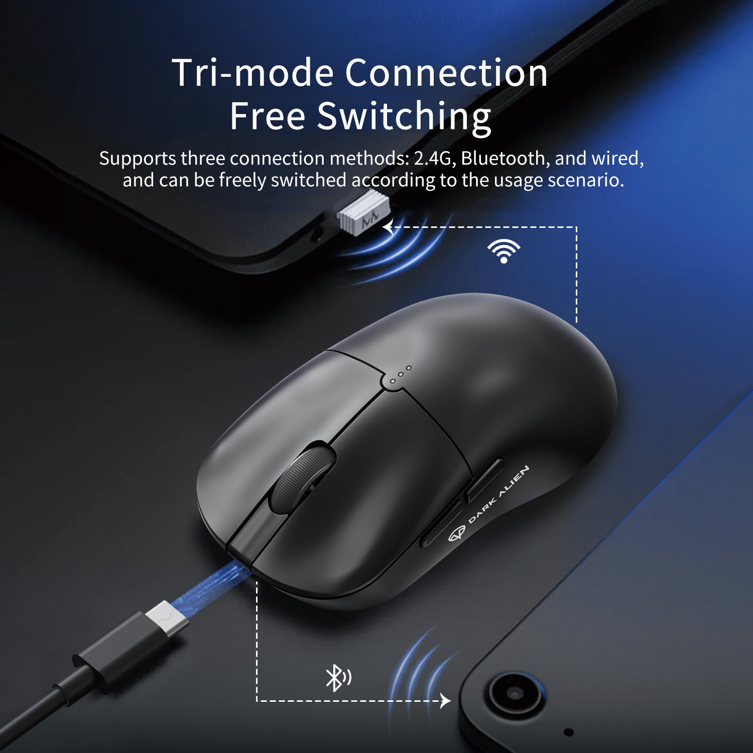 Wireless Tri-mode Game Mouse 1 - Esports Gaming Mouse Weight Adjustable 리뷰 및 가격