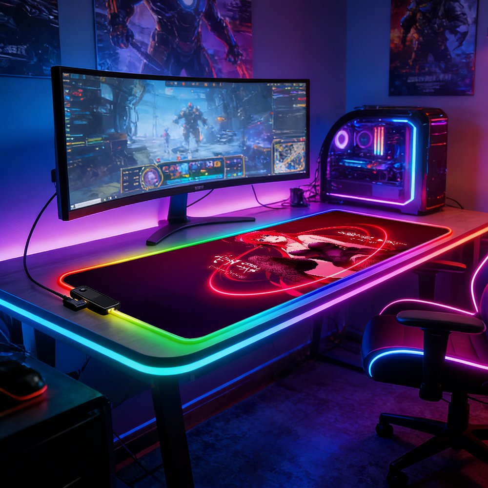 LED Lighting RGB Mouse Pad E-s - Esports Gaming High School 리뷰 및 가격