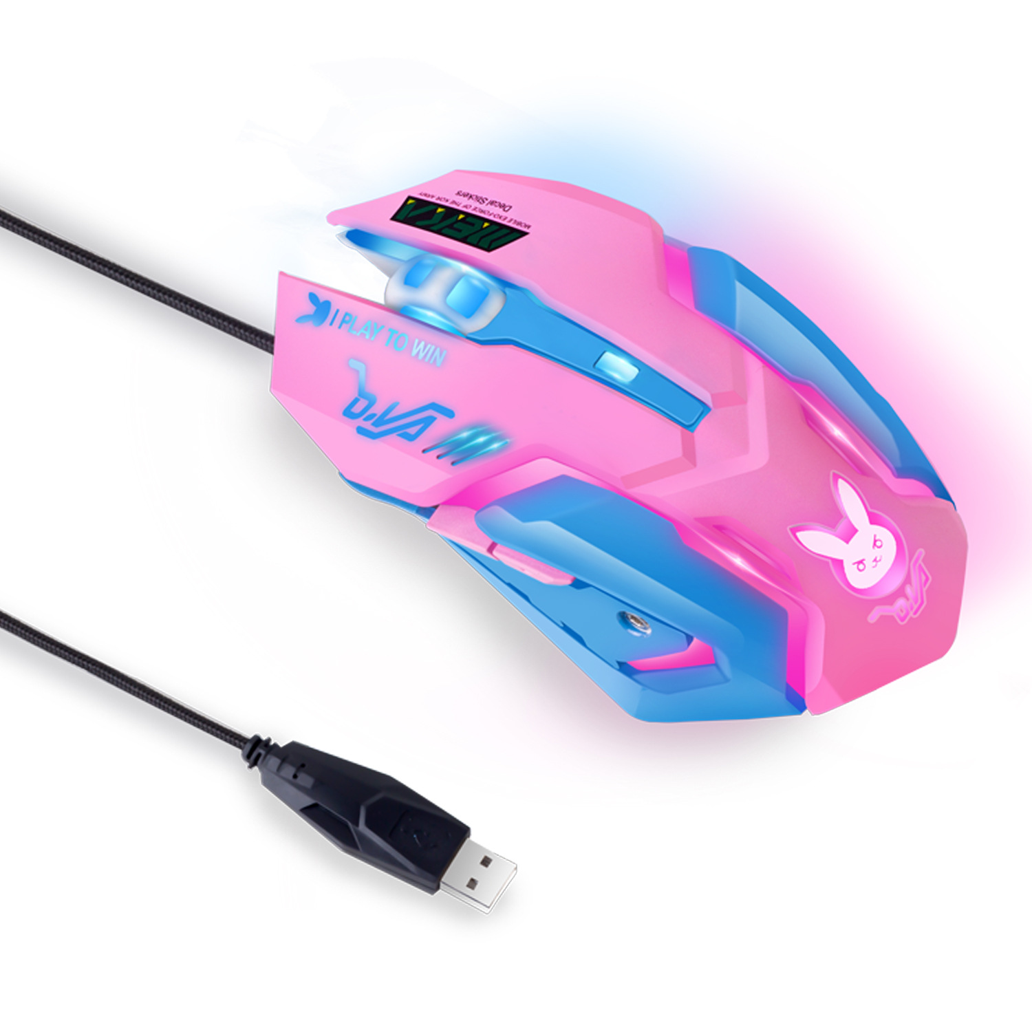 Colorful Glowing Silent Gaming - Esports Gaming Mouse Weight Adjustable 리뷰 및 가격