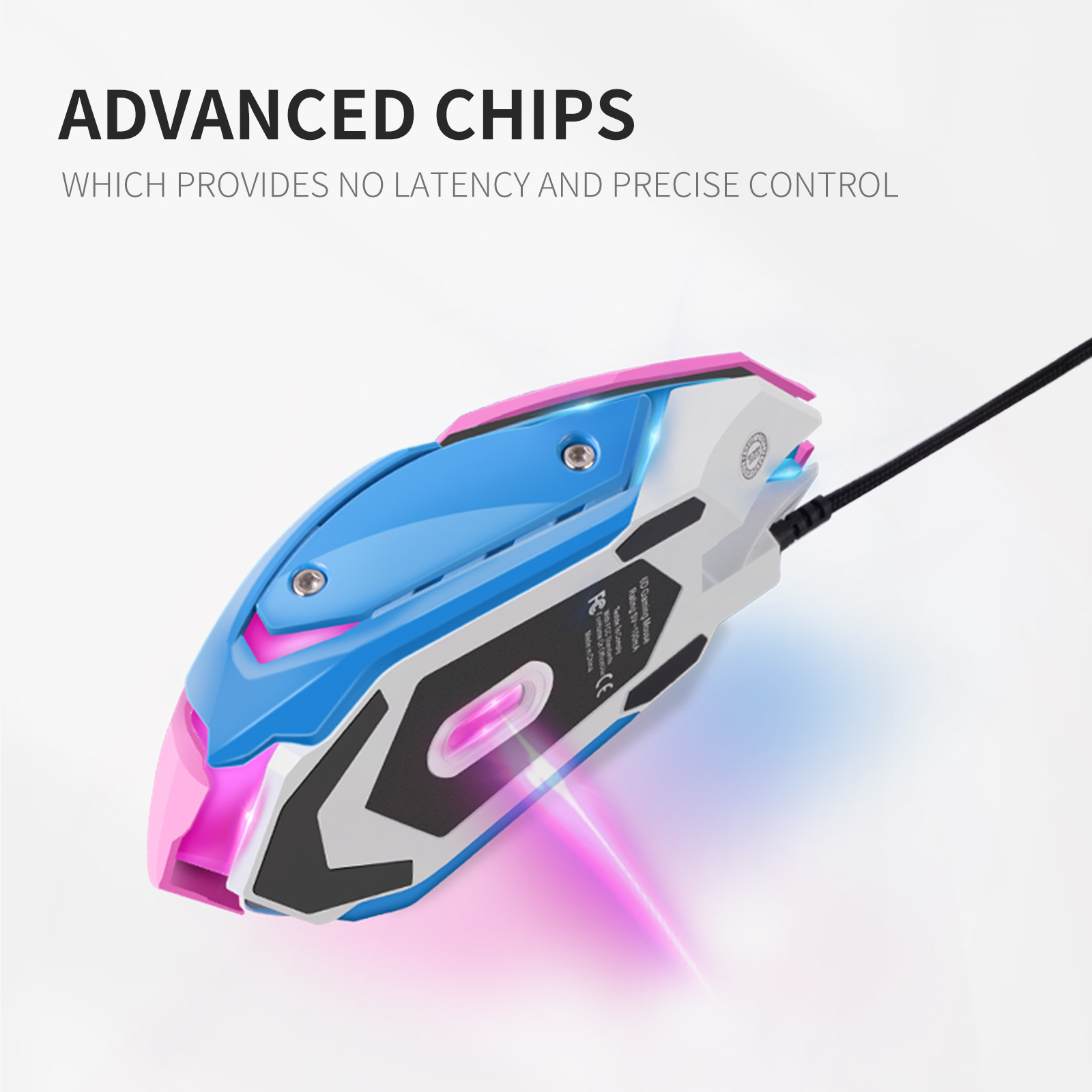 Colorful Glowing Silent Gaming - Esports Gaming Mouse Weight Adjustable 리뷰 및 가격