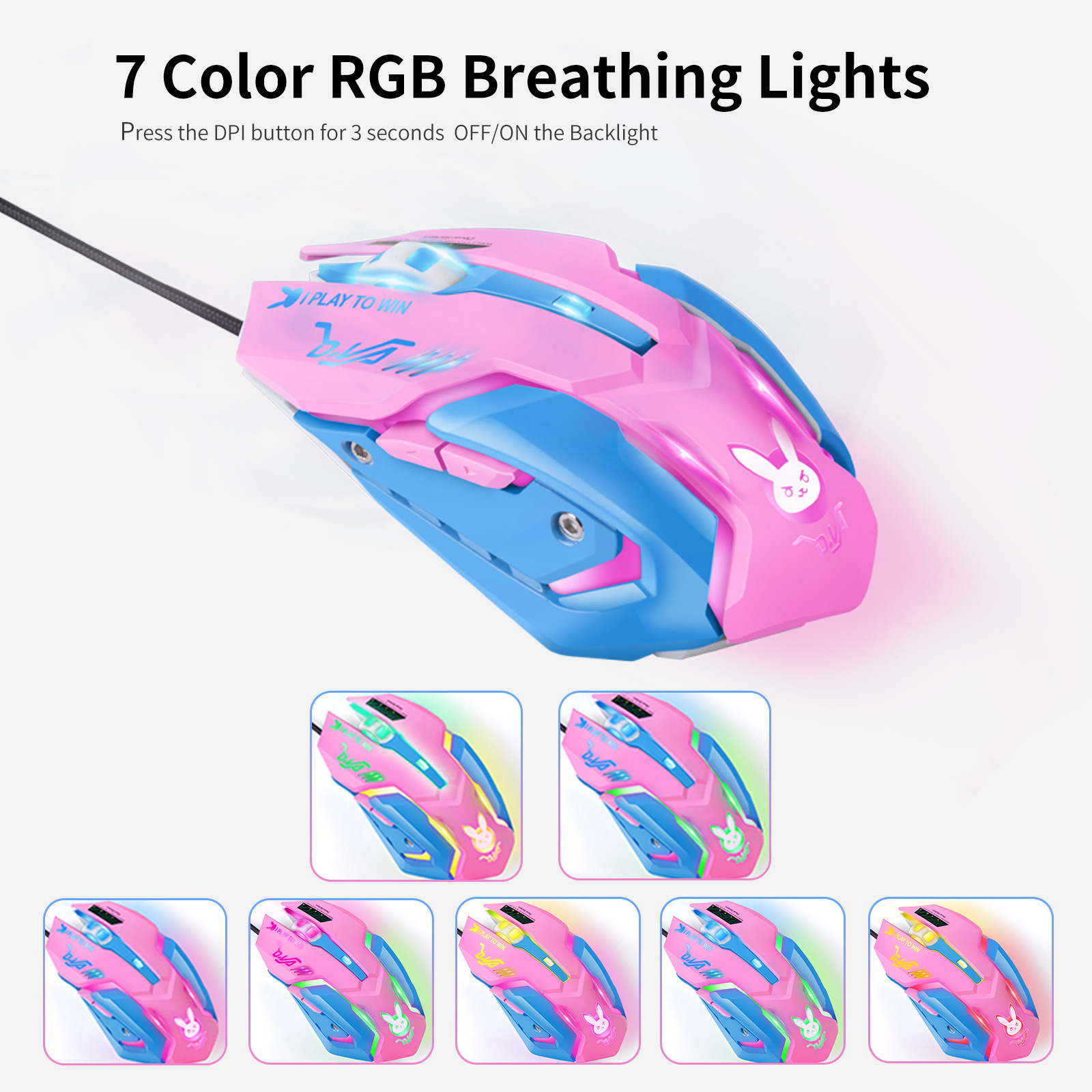 Colorful Glowing Silent Gaming - Esports Gaming Mouse Weight Adjustable 리뷰 및 가격