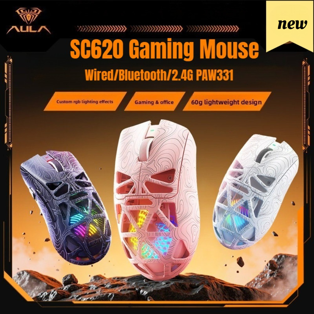 AULA SC620 New Gaming Mouse Wi - Esports Gaming Mouse Weight Adjustable 리뷰 및 가격